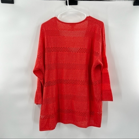 Chico’s pink sweater top size 3 - Picture 9 of 12